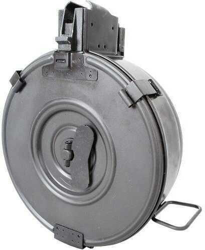 RWB Drum Magazine AK47 75 Round Steel Hinged Back (18)